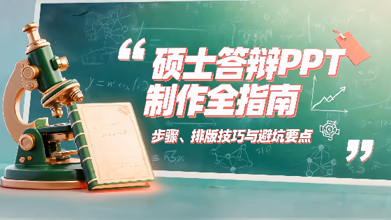 硕士答辩PPT制作全指南：步骤、排版技巧与避坑要点