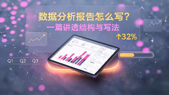 数据分析报告怎么写？一篇讲透结构与写法