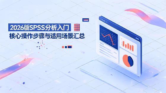 2026版SPSS分析入门：核心操作步骤与适用场景汇总